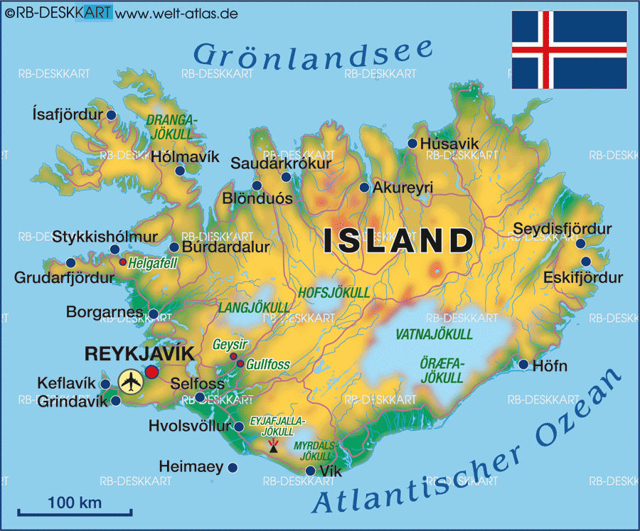 In Island Oder Auf Island